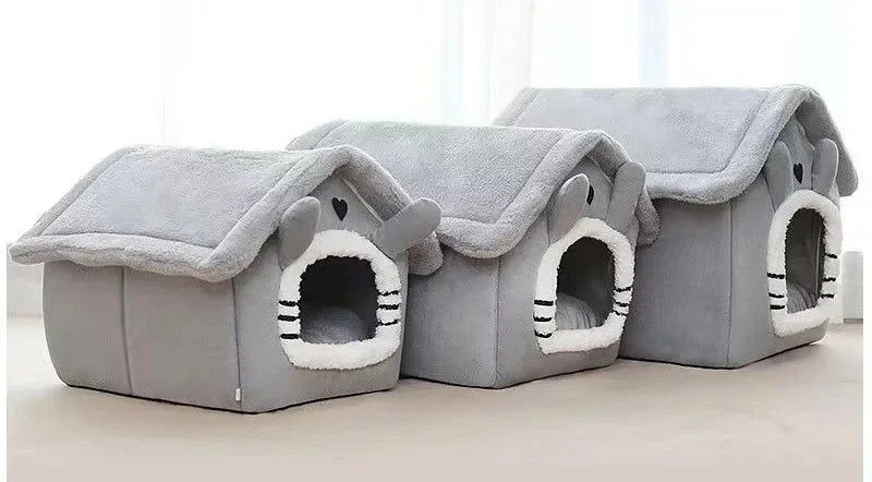 DeepSleepComfort™ Katzen- und Hundehaus – Für Alle Jahreszeiten Geeignet!