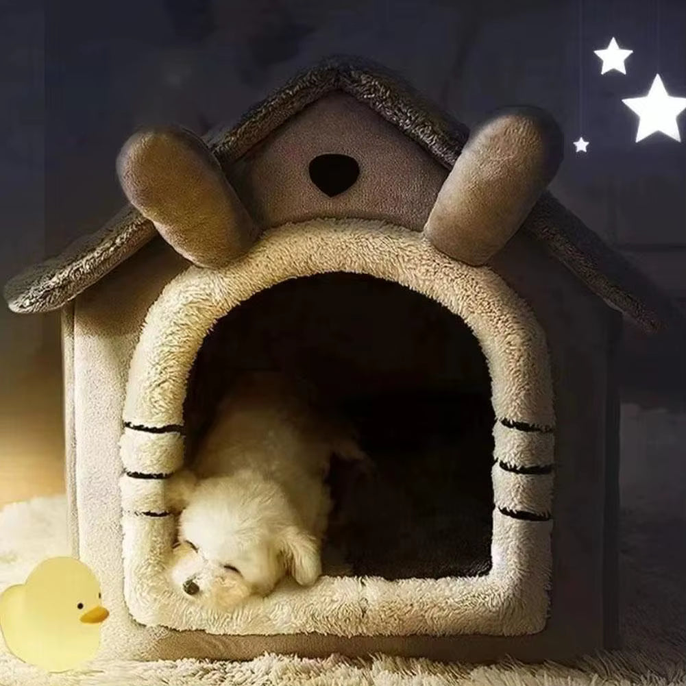 DeepSleepComfort™ Katzen- und Hundehaus – Für Alle Jahreszeiten Geeignet!