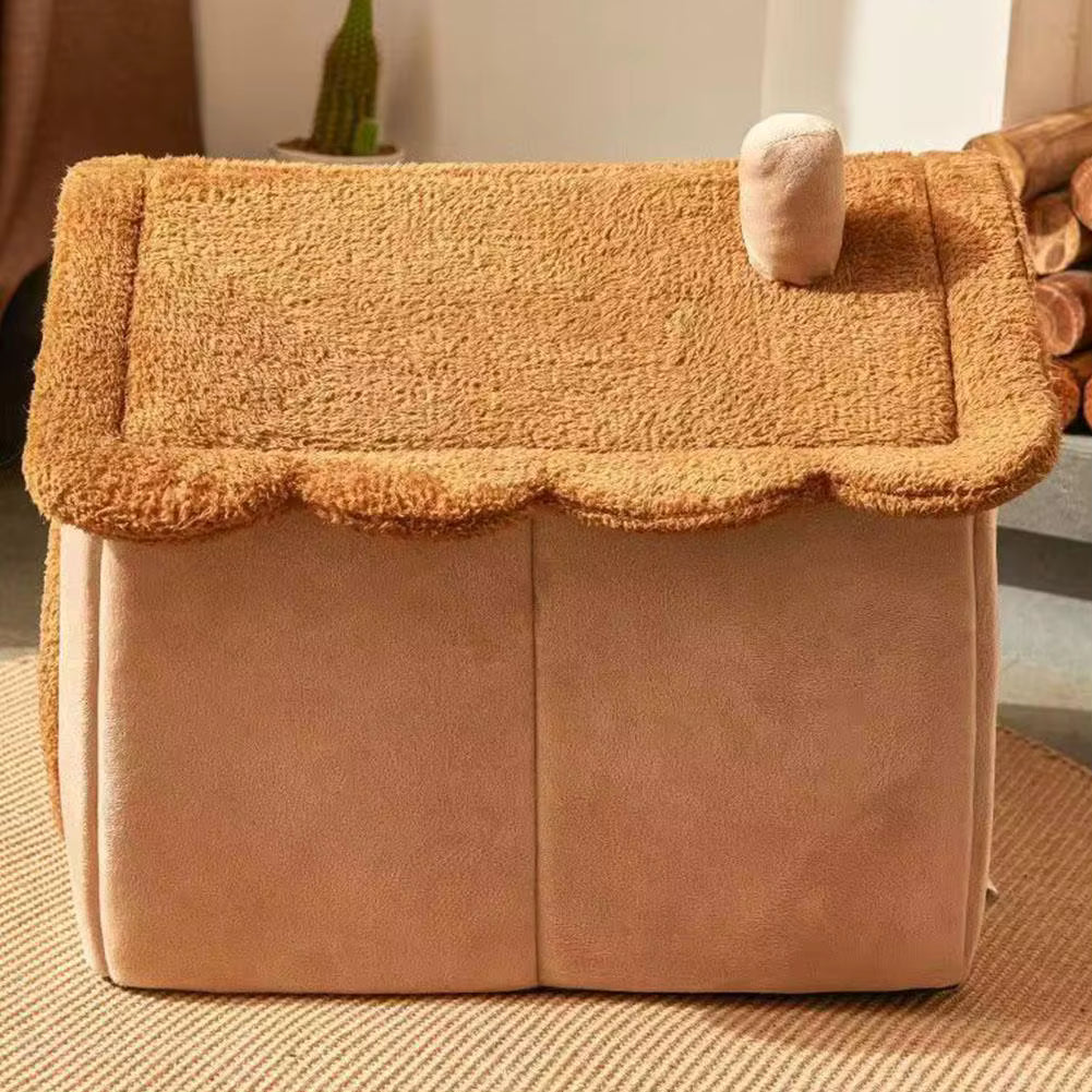 DeepSleepComfort™ Katzen- und Hundehaus – Für Alle Jahreszeiten Geeignet!