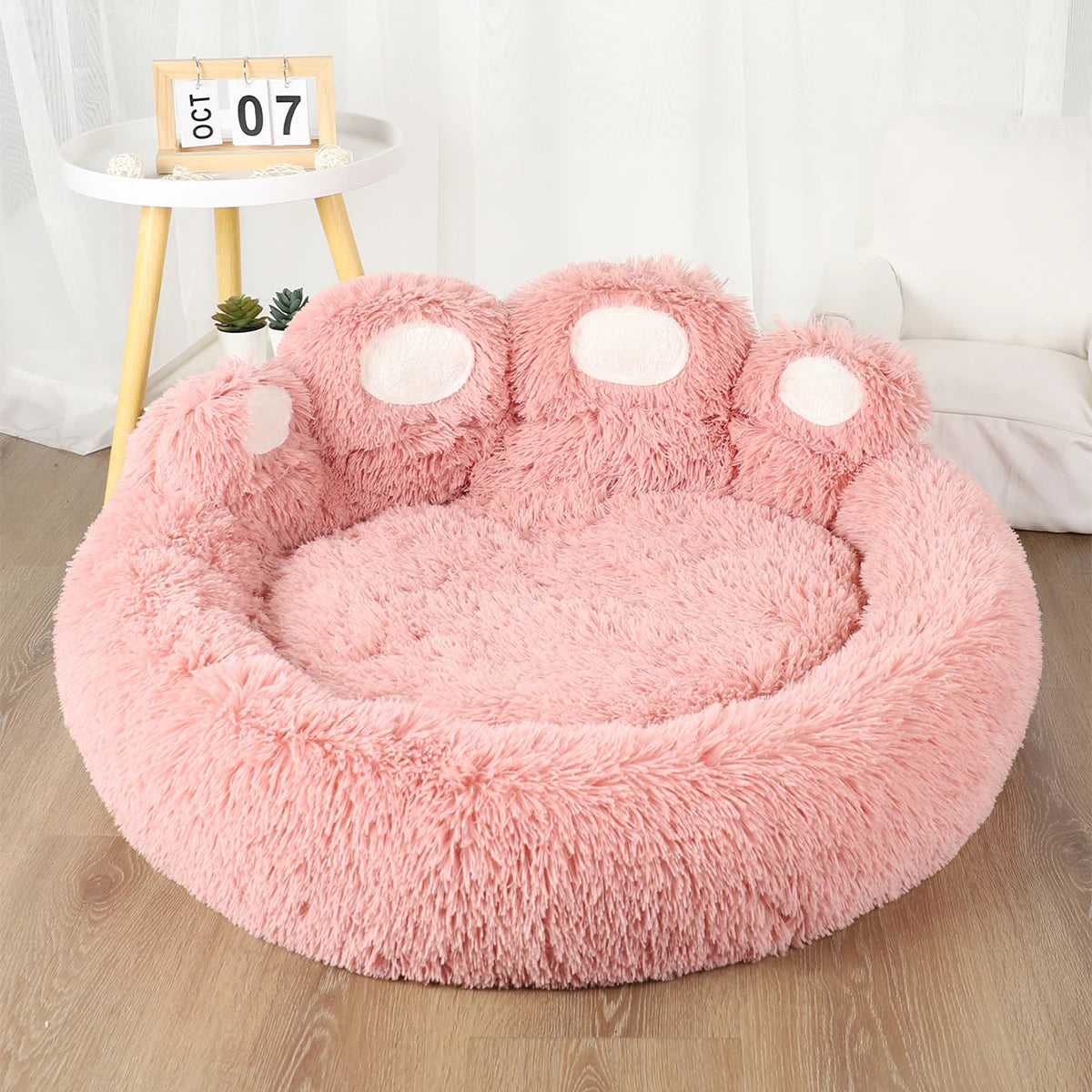 DeepSleepComfort™ Fluffy Dog Bed