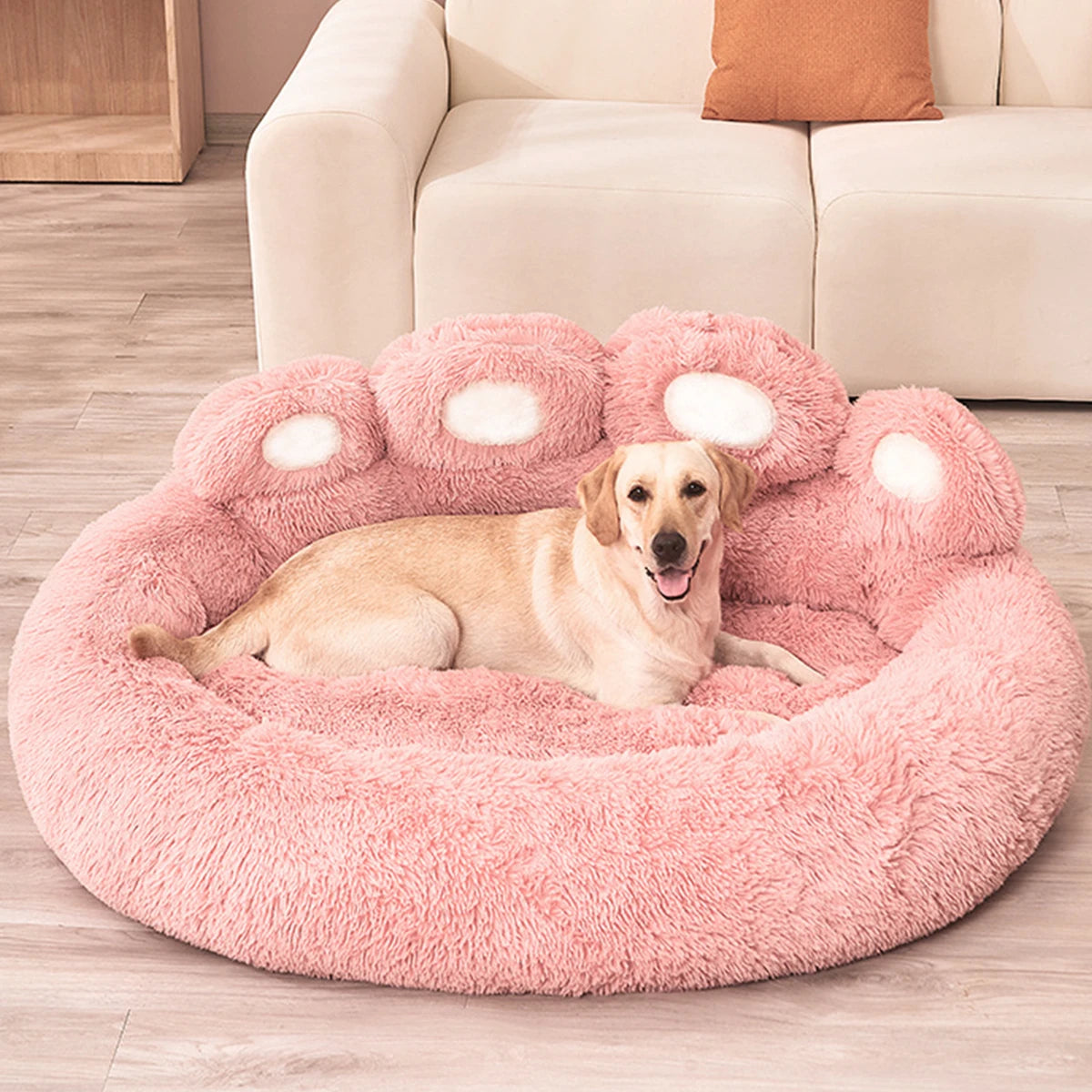 DeepSleepComfort™ Fluffy Dog Bed